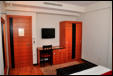 Double room with working area and TV
